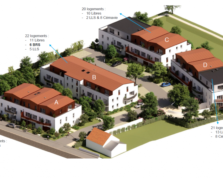 logements BRS - Saint-Sébastien-sur-Loire