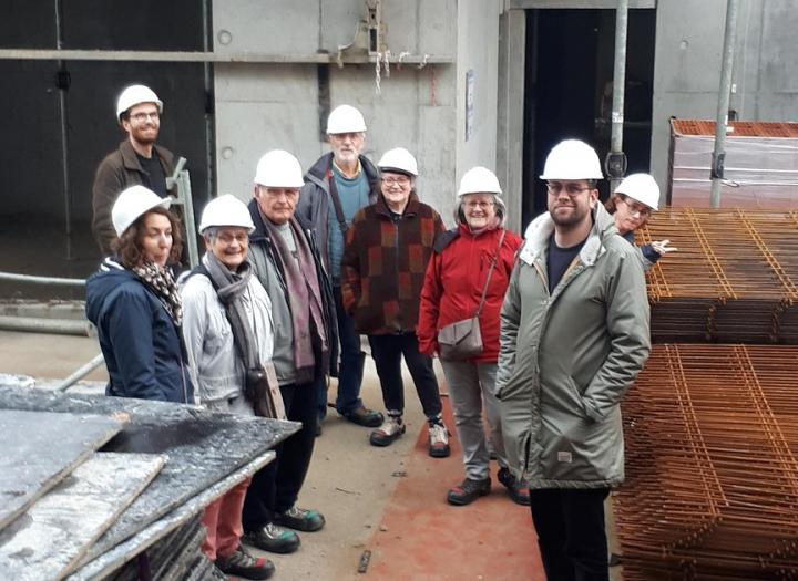Visite chantier du 25 janvier 2024