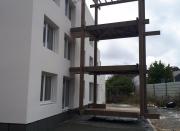 août 2023_Arrière BAT A_1ère pose des balcons