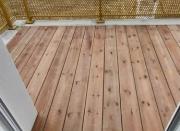 10 décembre 2025_habillage sol balcons sud R+1 - R+2 avec platelage bois